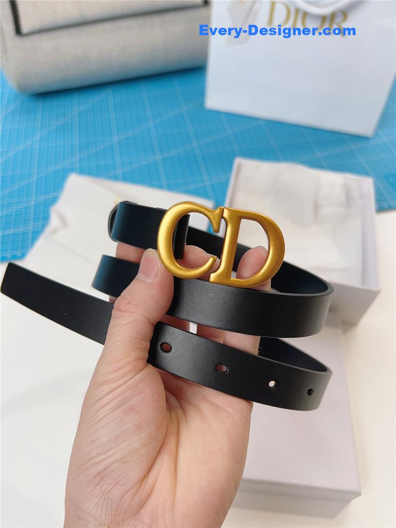 D10r black smooth calfskin c’est belt