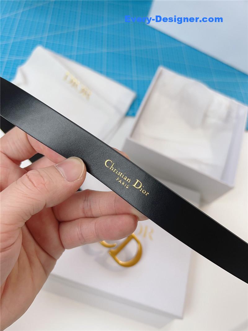 D10r black smooth calfskin c’est belt