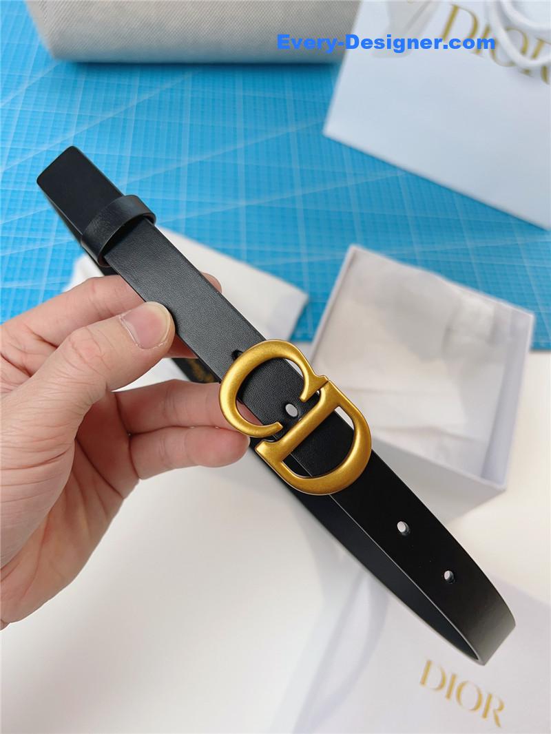 D10r black smooth calfskin c’est belt