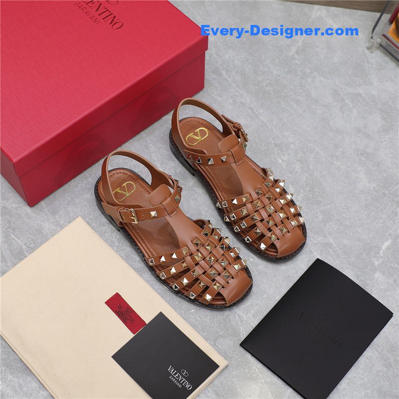 Va1e*ntin0 vintage baotou hollow roman women’s shoes