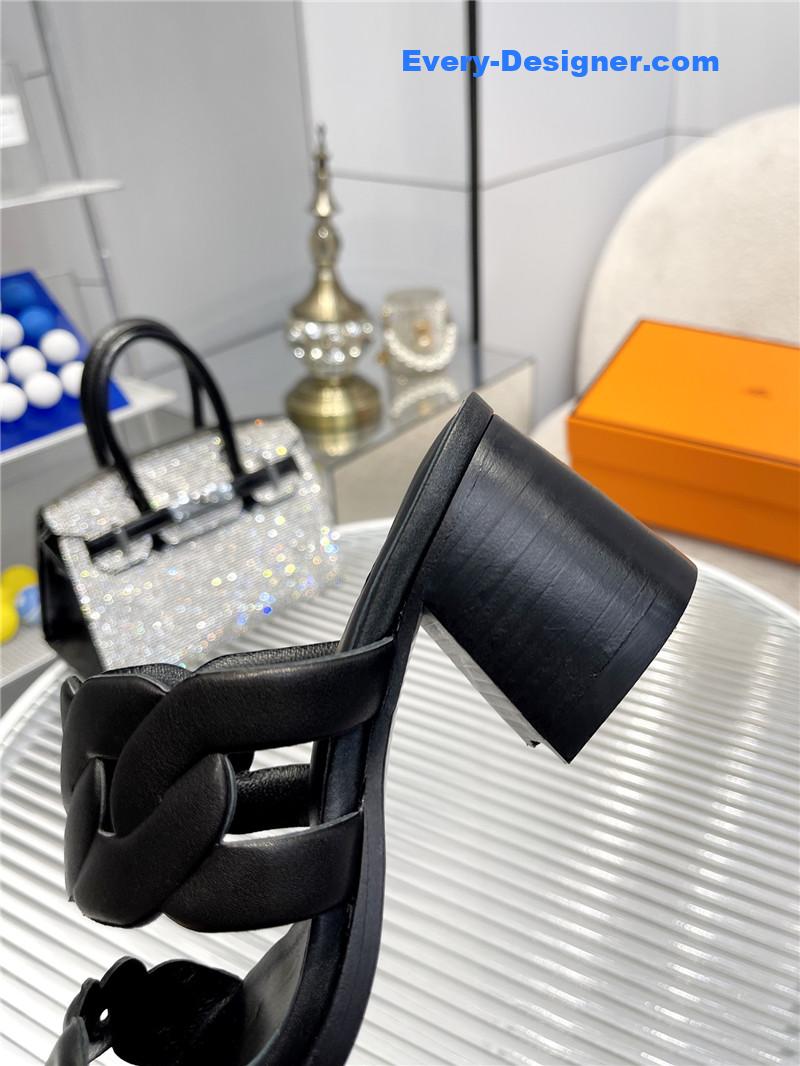 H**me5 pig nose high heel sandals