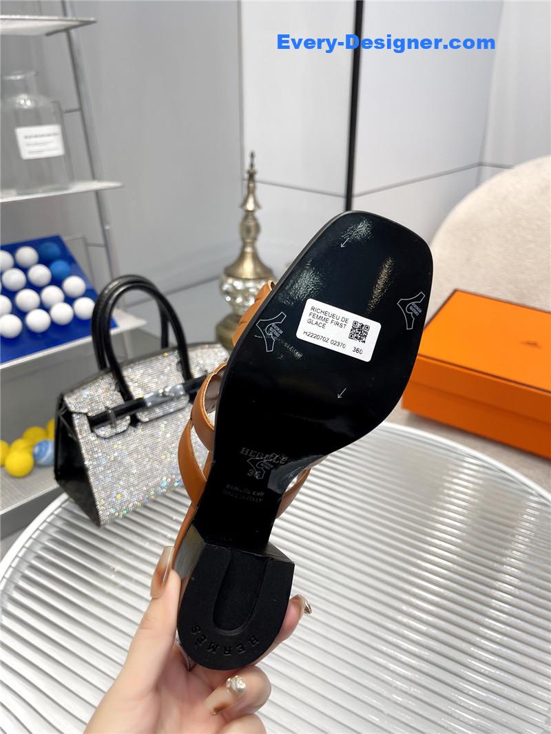 H**me5 pig nose high heel sandals