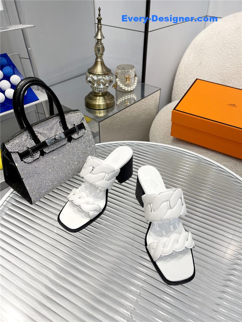 H**me5 pig nose high heel sandals