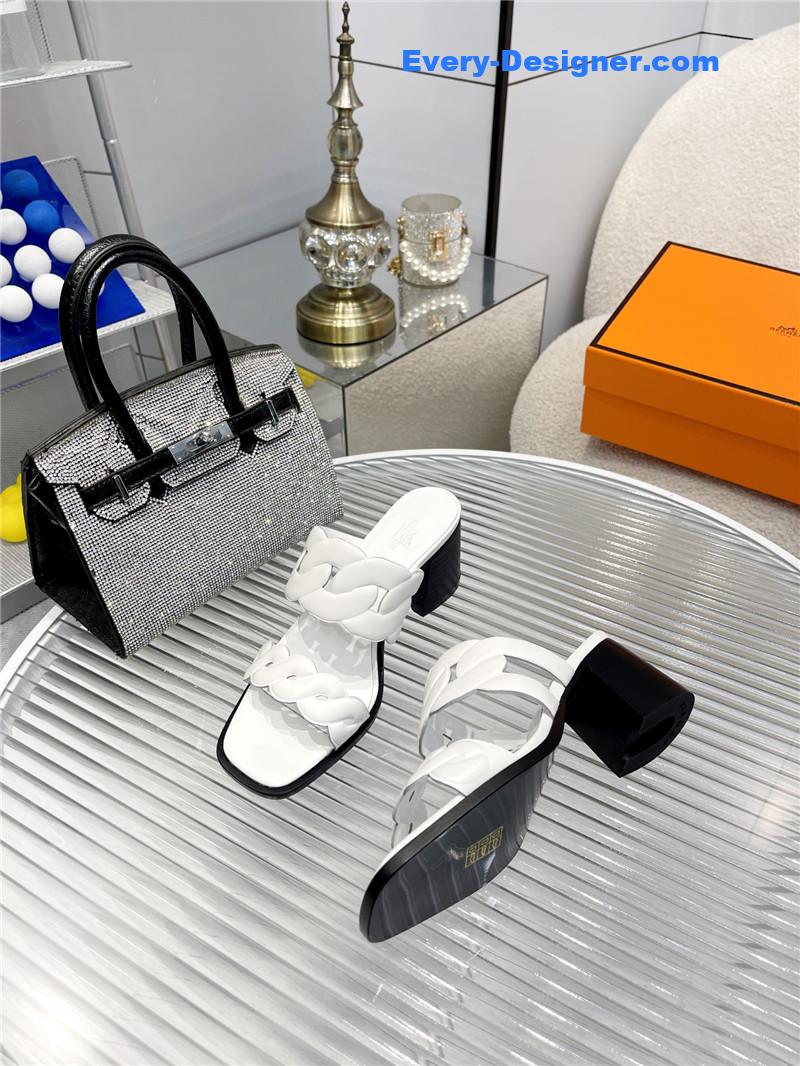 H**me5 pig nose high heel sandals