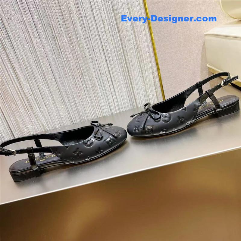 l0vis Vvtt0n nina flat slingback ballerina