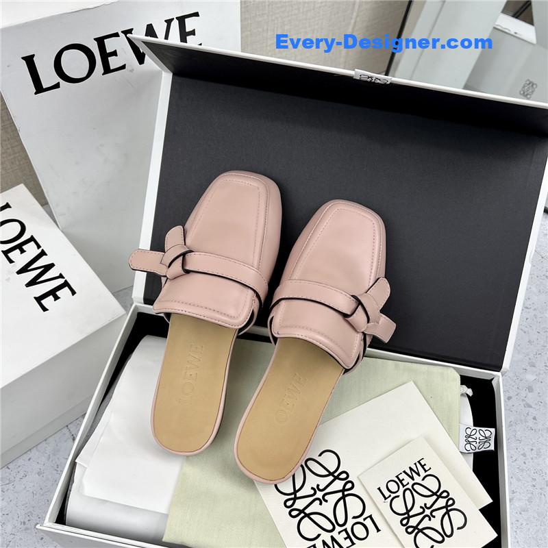 L0ew* hot new bow muller slippers