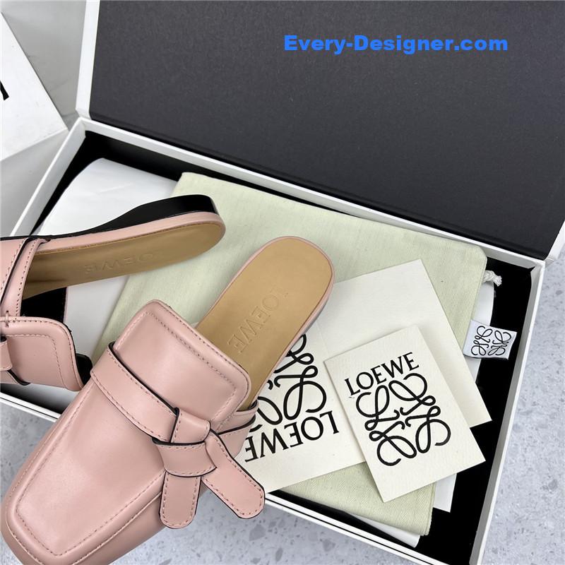 L0ew* hot new bow muller slippers