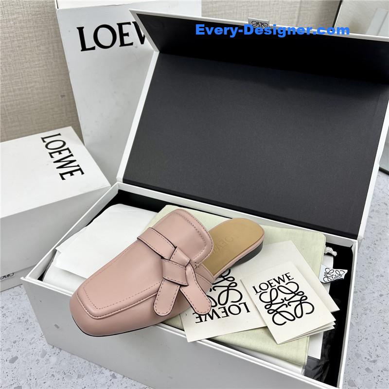 L0ew* hot new bow muller slippers