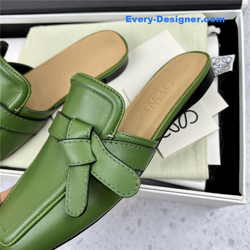 L0ew* hot new bow muller slippers