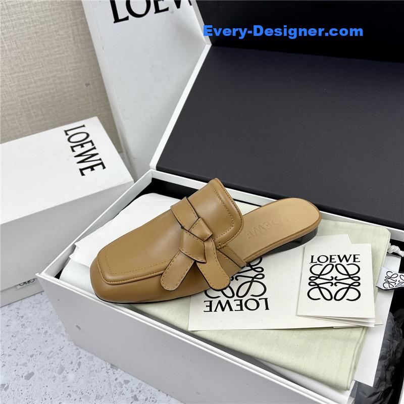 L0ew* hot new bow muller slippers