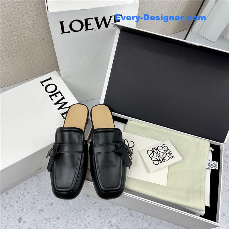 L0ew* hot new bow muller slippers