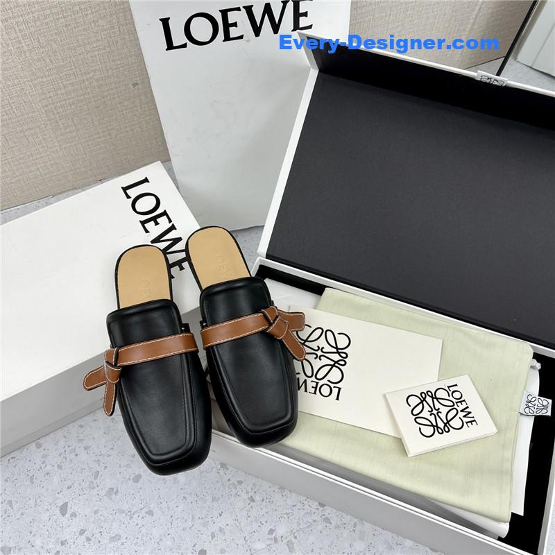 L0ew* hot new bow muller slippers