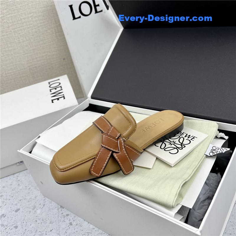 L0ew* hot new bow muller slippers