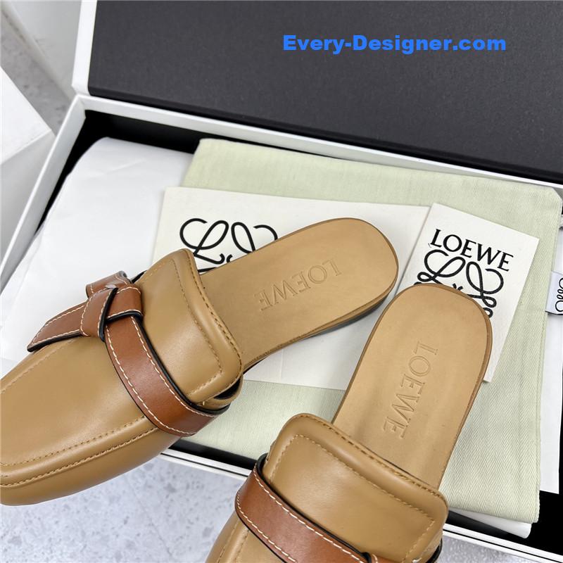 L0ew* hot new bow muller slippers