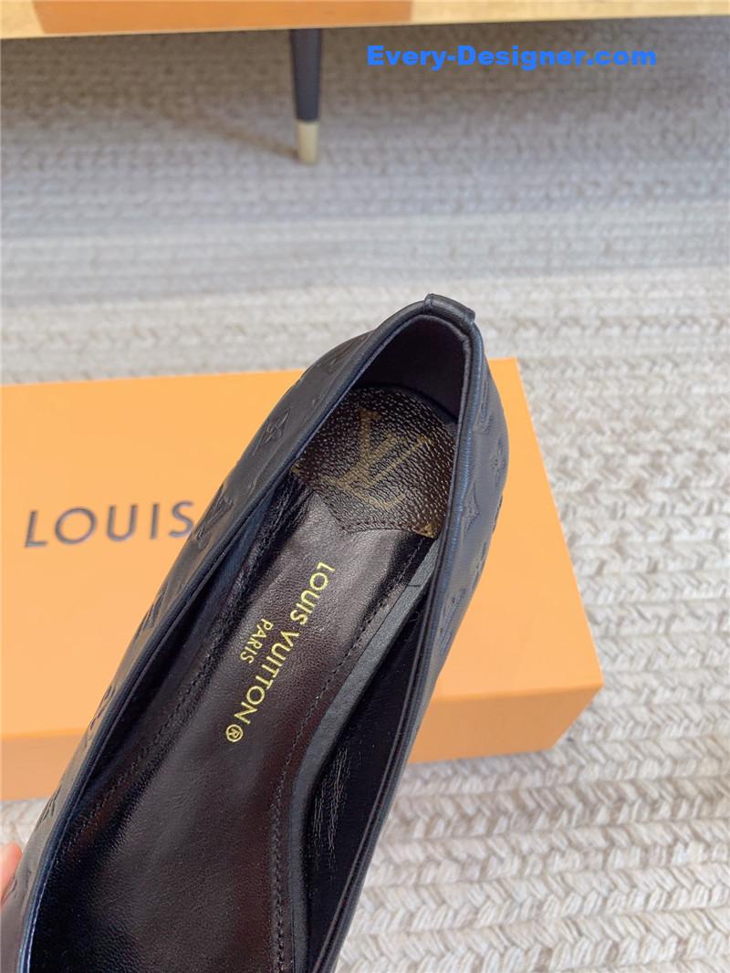 l0vis Vvtt0n lv nina flat bottom bowknot shoes