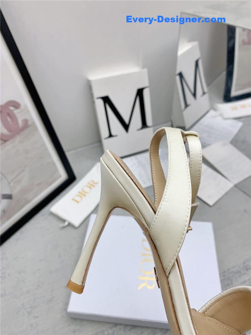 d10r fashion embroidered hot D1am0nd high-heeled sandals