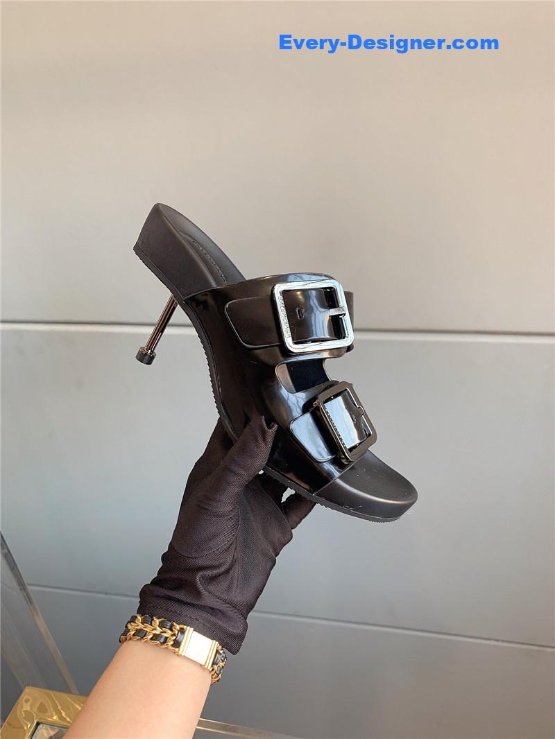 Ba1en*iaga new high-heeled slippers