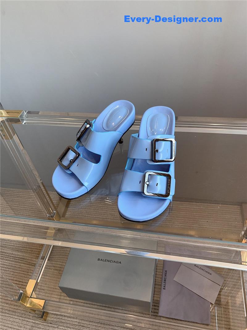 Ba1en*iaga new high-heeled slippers