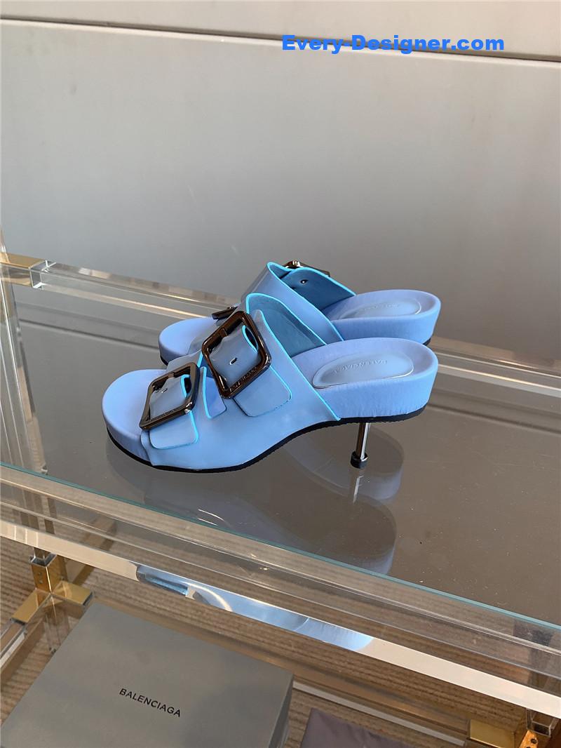 Ba1en*iaga new high-heeled slippers