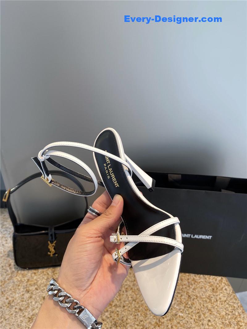 Y51 new rhinestone buckle high-heeled sandals