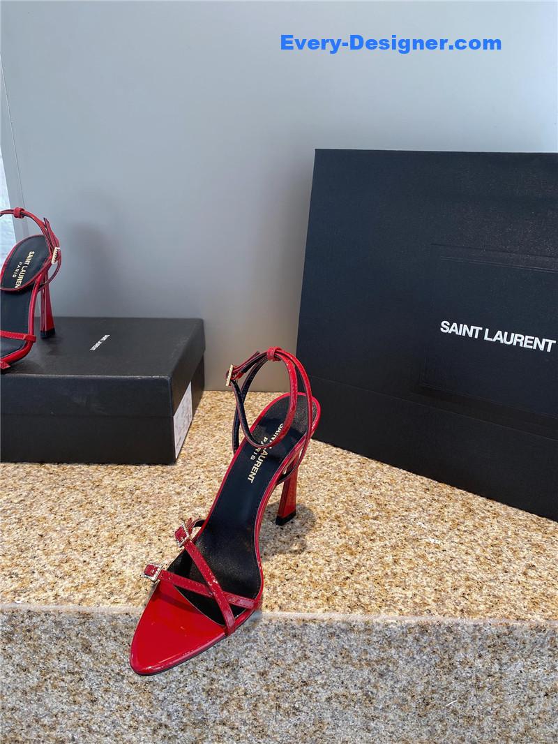 Y51 new rhinestone buckle high-heeled sandals