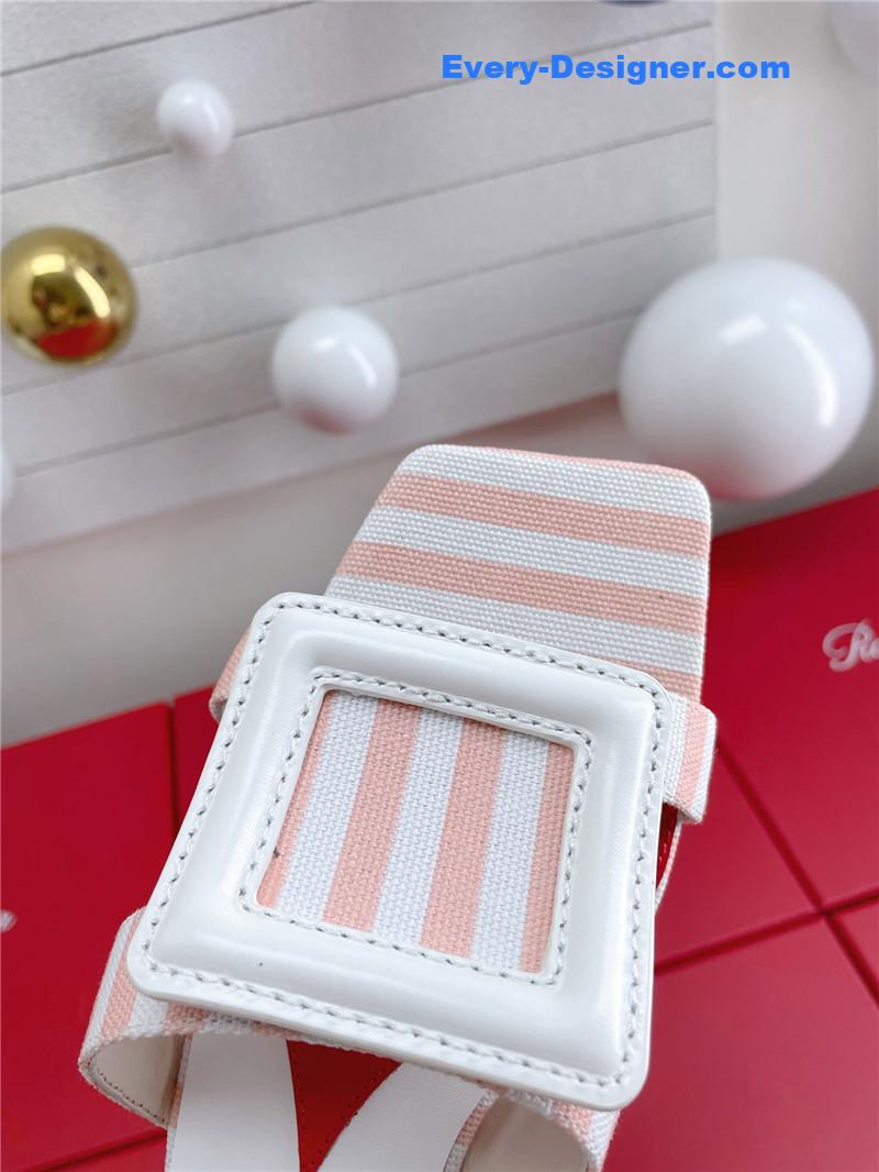 Roger vivier embroidered buckle mules