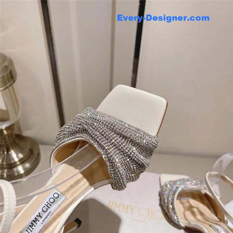 J1m*y Ch00 hand-drilled sandals