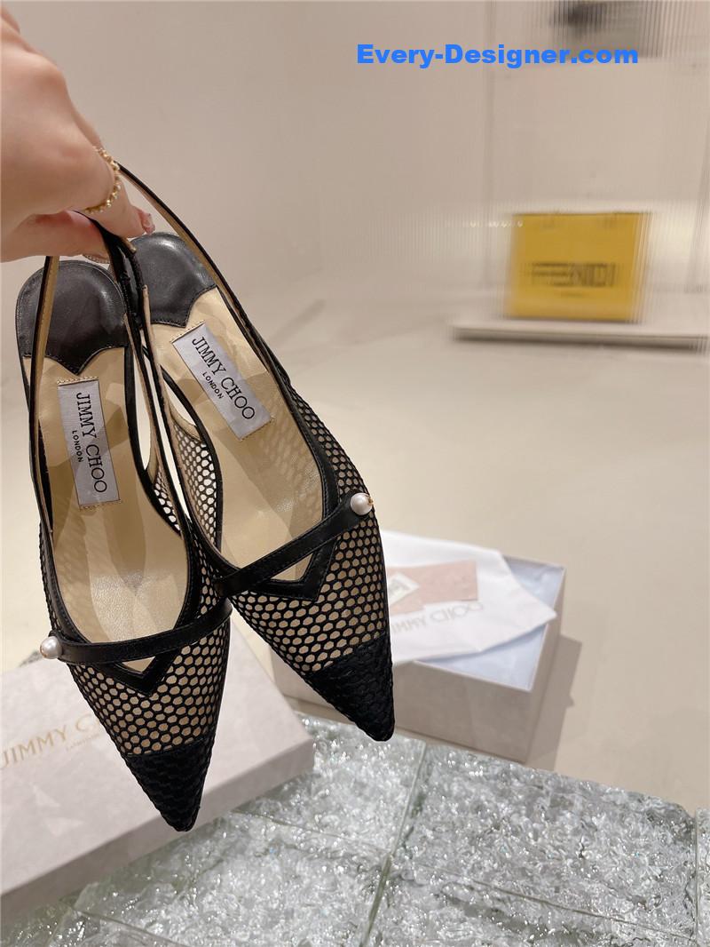 J1m*y Ch00 slingback pumps