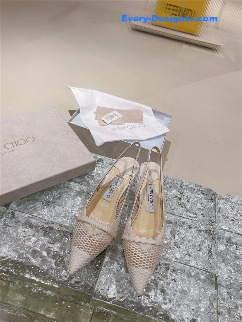 J1m*y Ch00 slingback pumps