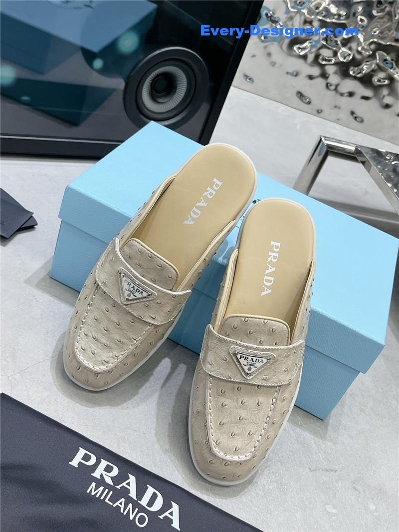 Pra*a new loafers half slippers