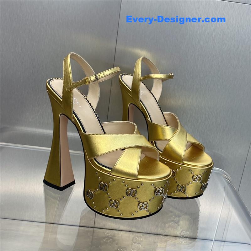 Gvc*1 new high-heeled round toe candy-colored women’s shoes