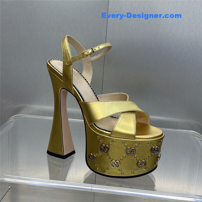 Gvc*1 new high-heeled round toe candy-colored women’s shoes