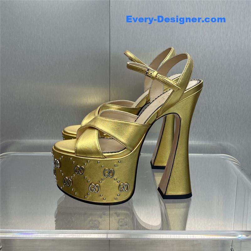 Gvc*1 new high-heeled round toe candy-colored women’s shoes