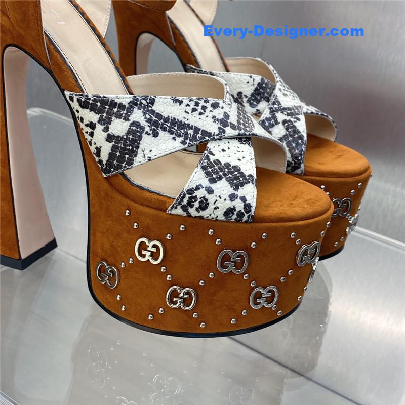 Gvc*1 new high-heeled round toe candy-colored women’s shoes