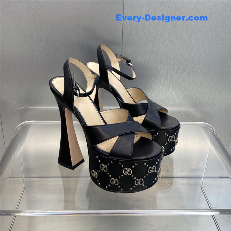 Gvc*1 new high-heeled round toe candy-colored women’s shoes