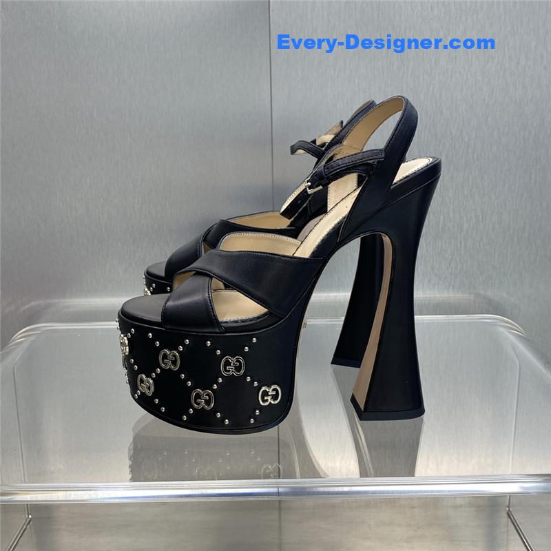 Gvc*1 new high-heeled round toe candy-colored women’s shoes