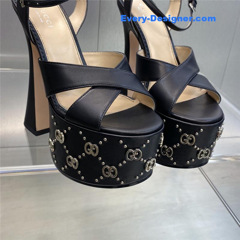 Gvc*1 new high-heeled round toe candy-colored women’s shoes