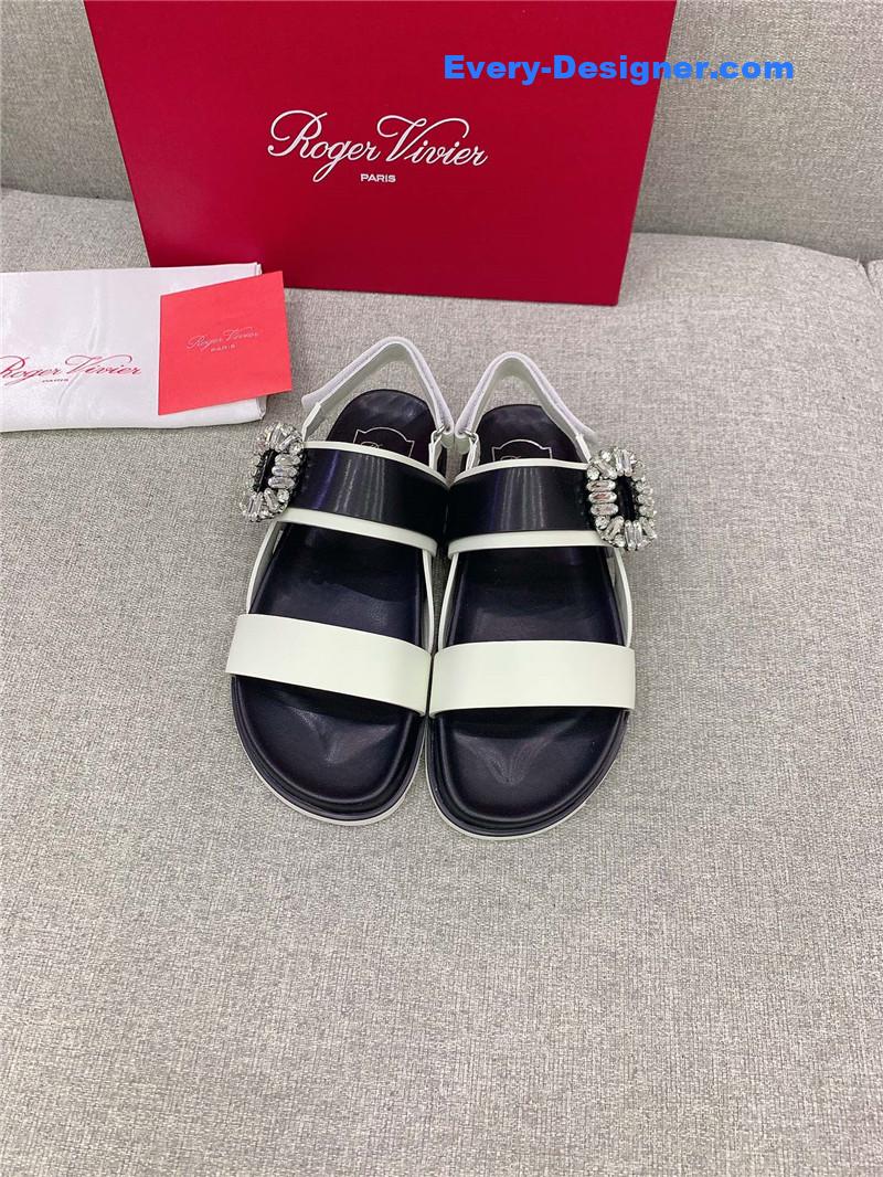 Roger vivier Velcro mule slides
