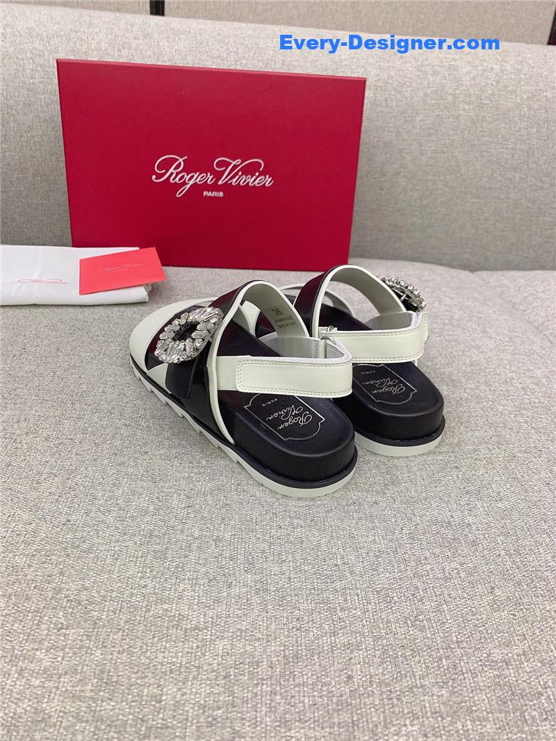 Roger vivier Velcro mule slides