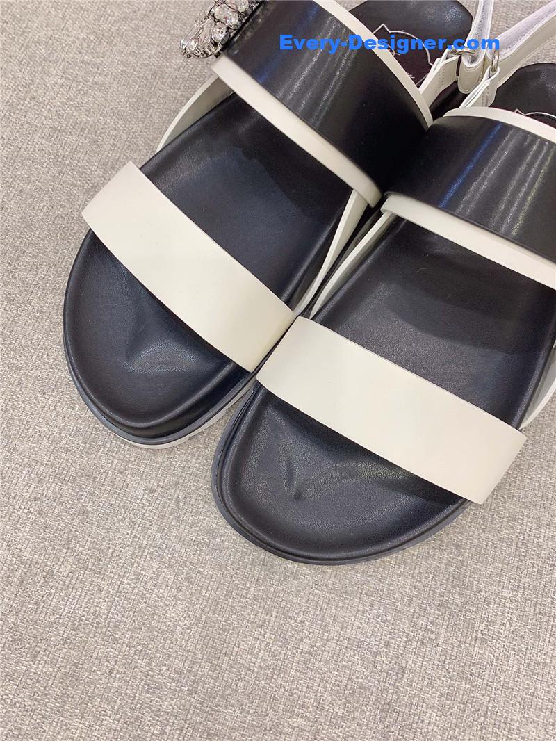 Roger vivier Velcro mule slides