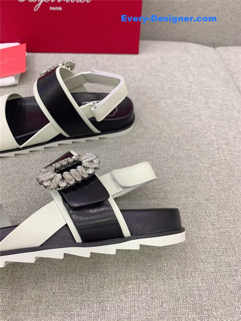 Roger vivier Velcro mule slides