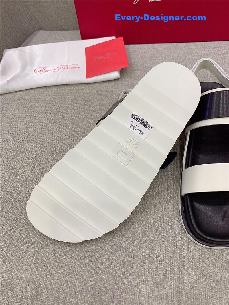 Roger vivier Velcro mule slides