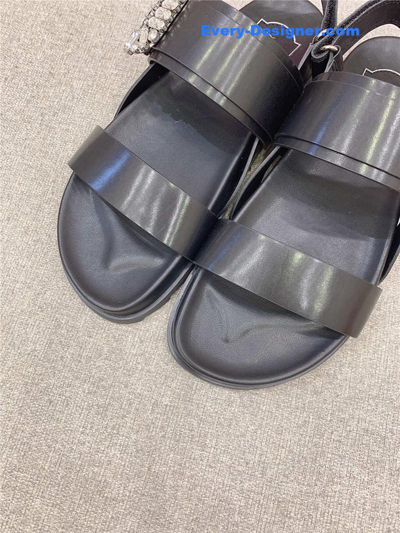 Roger vivier Velcro mule slides