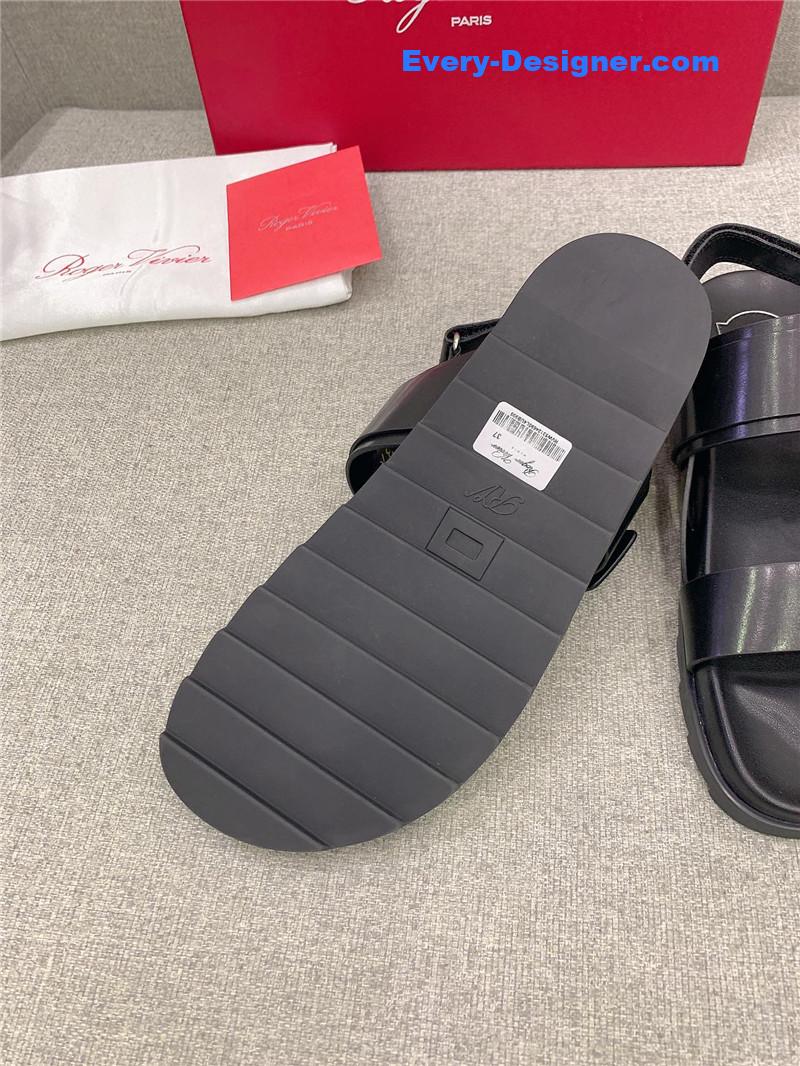 Roger vivier Velcro mule slides