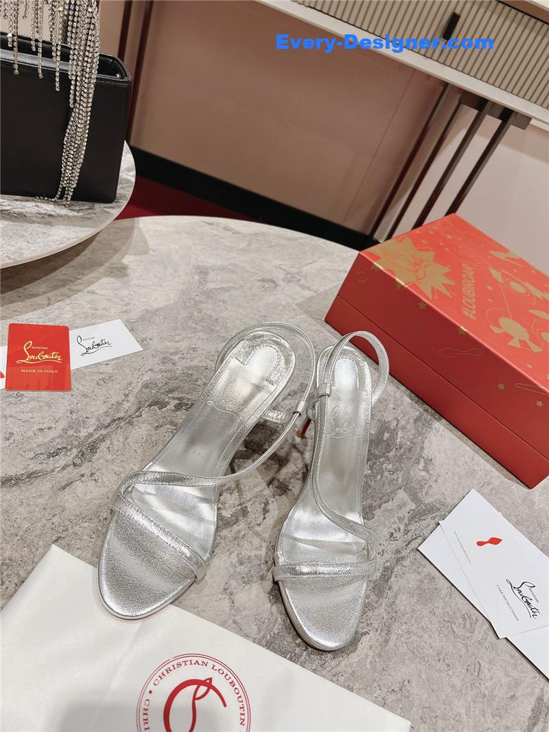 Chr1st1an louboutin s sandals with light panels