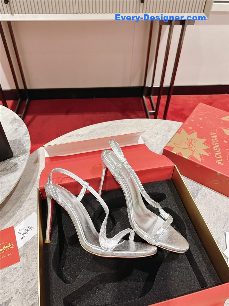 Chr1st1an louboutin s sandals with light panels