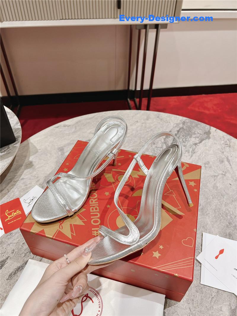Chr1st1an louboutin s sandals with light panels