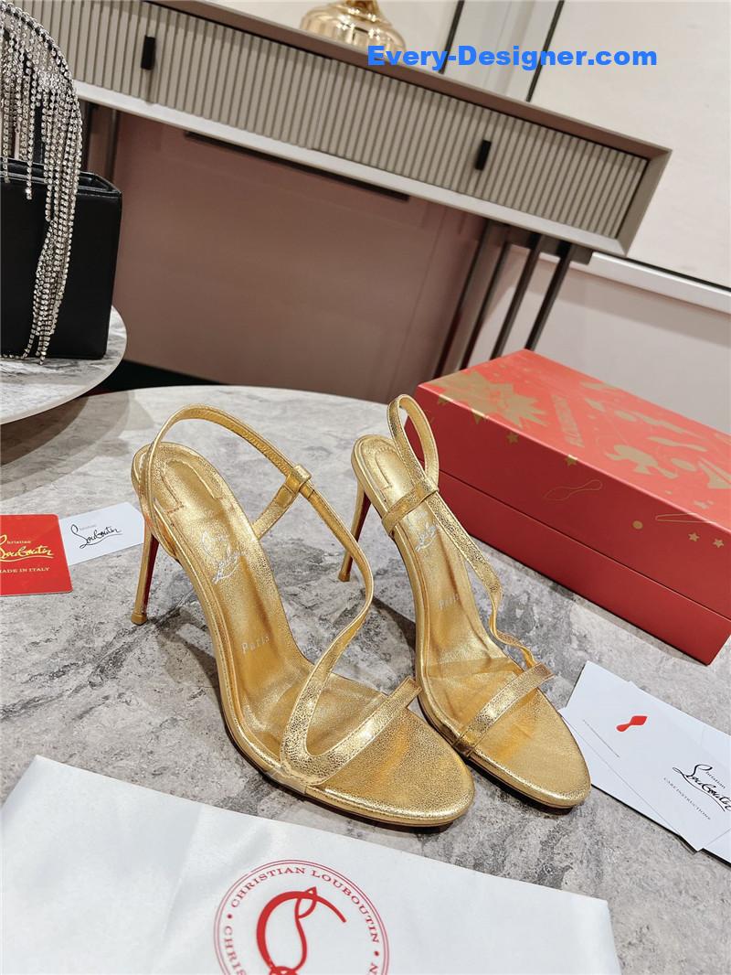 Chr1st1an louboutin s sandals with light panels