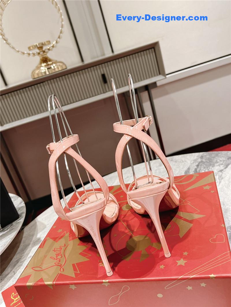 Chr1st1an louboutin s sandals with light panels