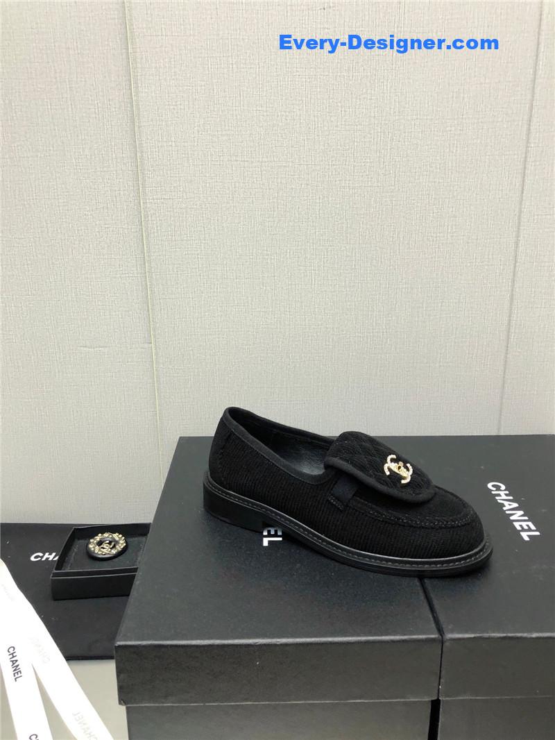 CC ankle Velcro logo color block shoes